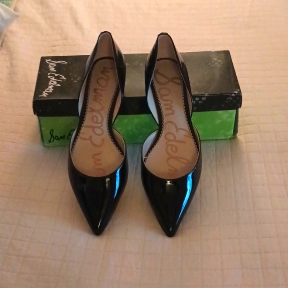 Sam Elderman sz 9.5 Black Patent